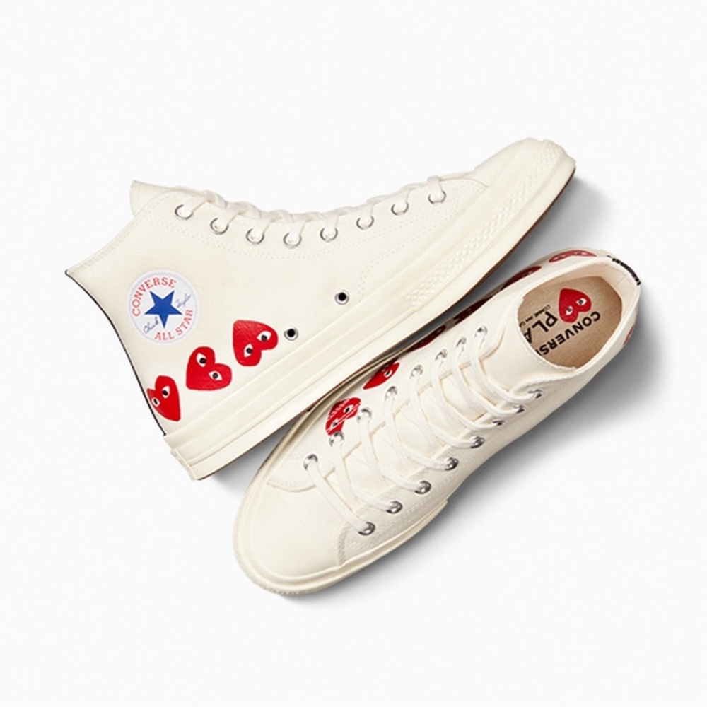 NWT COMME DE GARÇONS CONVERSE HIGH TOPS